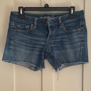 American Eagle Outfitters Dark Blue Jean Shorts
